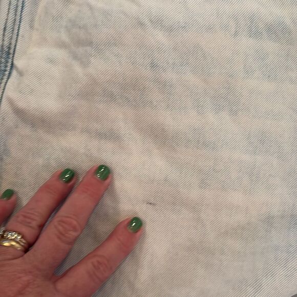 American Eagle jeans, distressed, white washed, size 14 - Picture 8 of 14